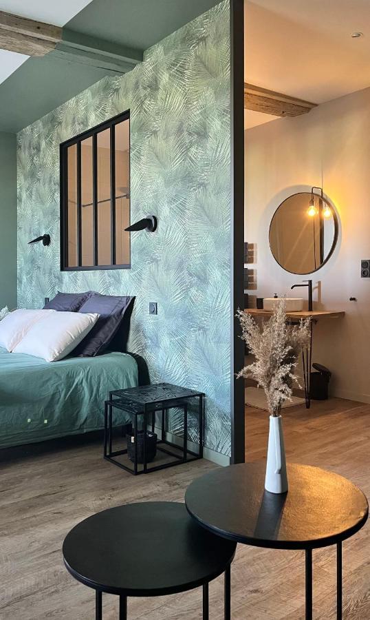 La Douce Halte - Gites Avec Spa Ou Sauna Saint-Ouen-Des-Toits Exteriör bild